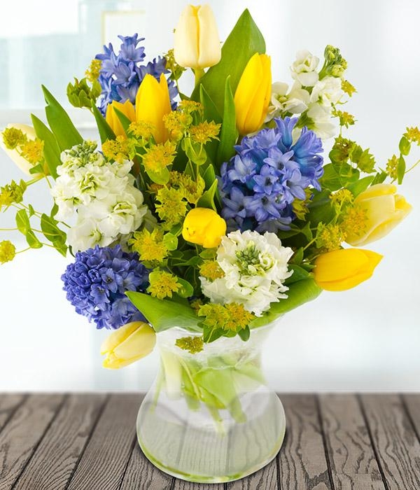 Spring Flower Vase * buy online or call 01543 374376